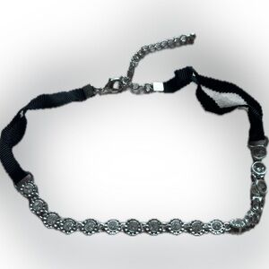 NWT silver choker necklace